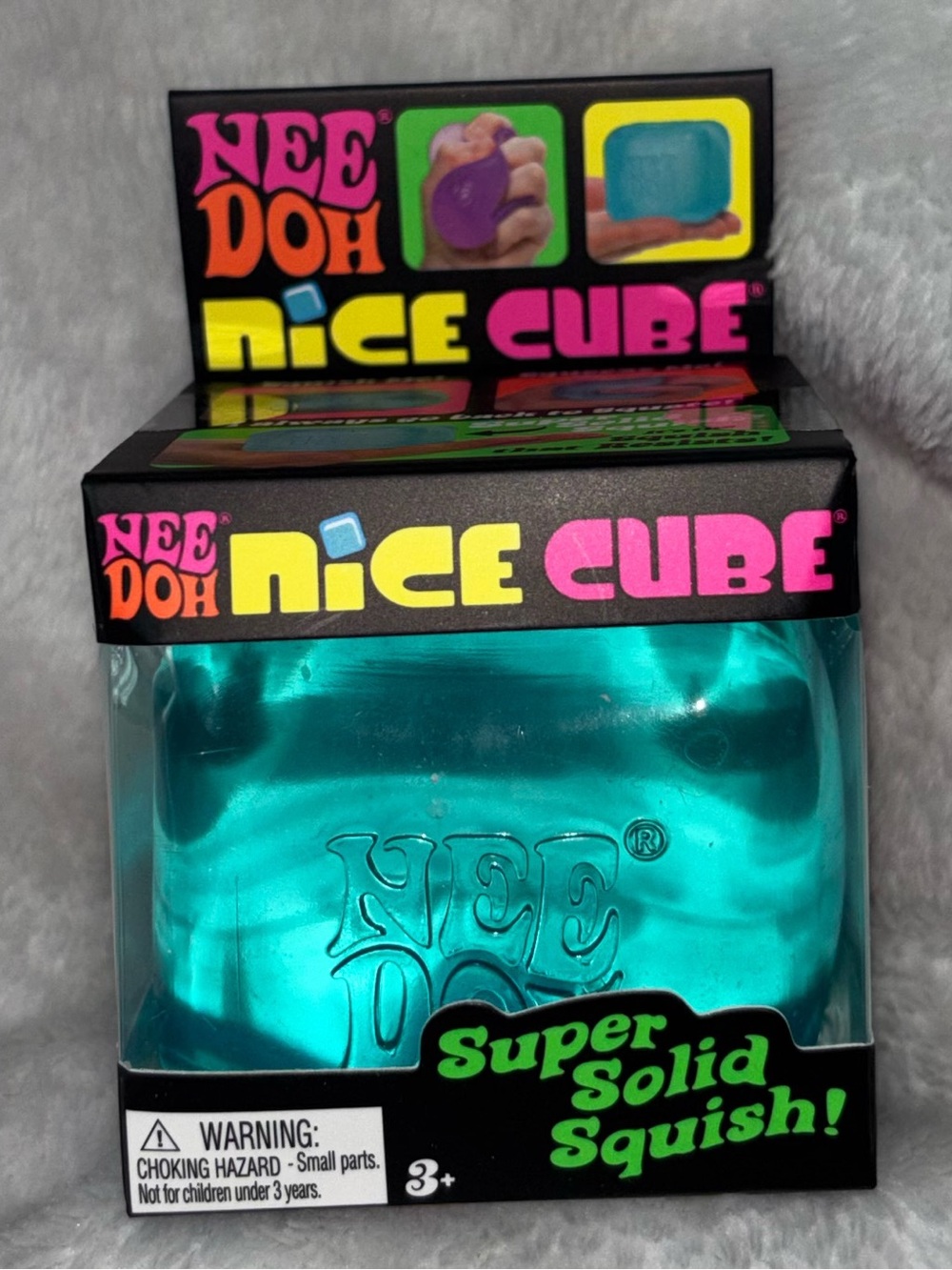 Nice Cube Super Solid Squish - Teal